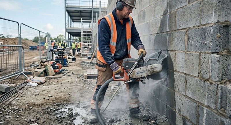 Block Wall Cutting